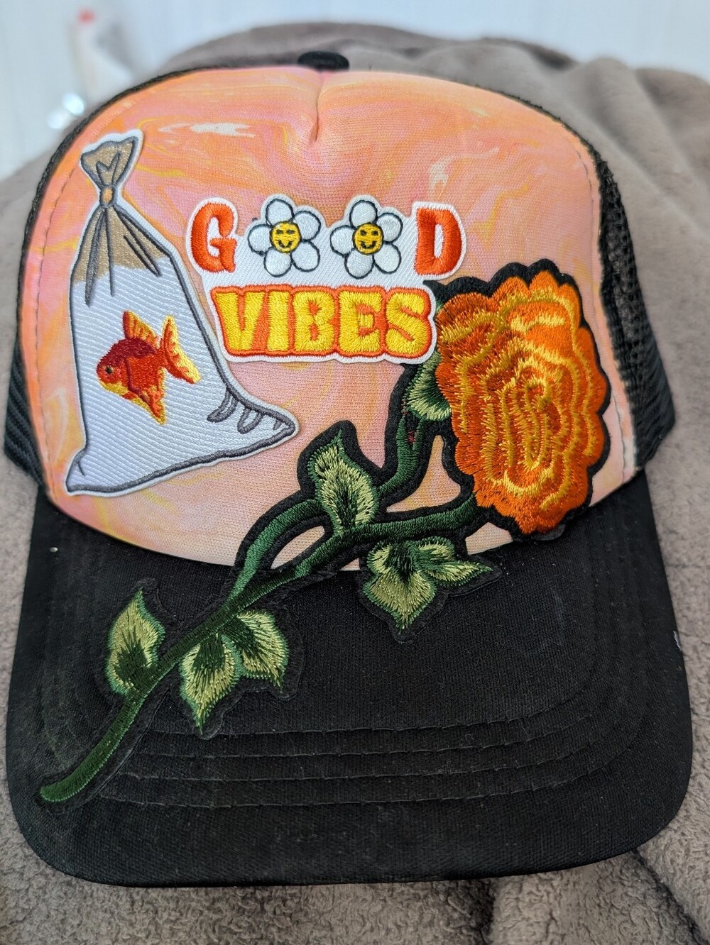 Good Vibes Only Trucker Hat